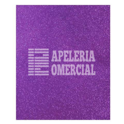 MERCERIA FOMY CON DIAMANTINA 55 X 43 CMS. C. MORADO